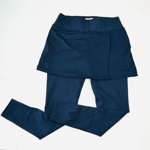NWOT Tommy Bahama Skirt Attached Leggings SZ S Maritime Blue Pickleball Tennis
